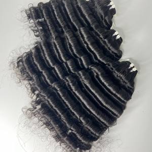 ผมบริสุทธิ์ที่ยังไม่ได้, คลื่นลึก, ร้อนเนื้อ 100% ผมเวียดนามดิบ, หนังกําพร้าเต็มรูปแบบ, จัดชิดผม 10A เกรด Q - Product Image 4