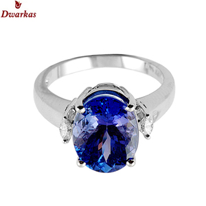Excellent quality fashion jewellery 925 sterling silver tanzanite <b>CZ</b> multi gemstone <b>rings</b> for women wedding parties gift - Product Image 4