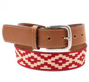 Cinturón de polo tejido Cinturón de polo de cuero ligero hecho a mano Unisex - Product Image 1