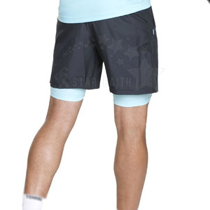 Pantalones cortos de gimnasio cómodos para hombre, pantalones cortos transpirables de secado rápido para ejercicio, correr y entrenamiento, pantalones cortos de gimnasio para hombre - Product Image 3