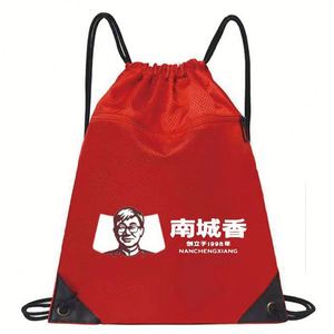 Customized <b>Drawstring</b> Sports <b>Backpack</b> Large Capacity Training Outdoor Travel Bag - Product Image 2