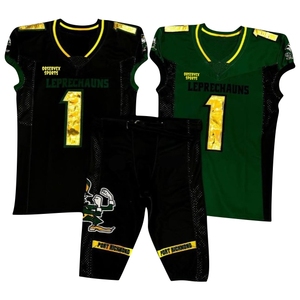 Uniforme de football américain, uniformes de football américain en sergé, maillot de football américain - Product Image 5
