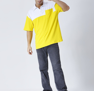 Camisas de polo informales de algodón para hombre de alta calidad hechas en fábrica OEM camisetas de manga corta de último diseño al por mayor de moda - Product Image 2