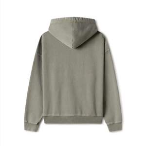 Sudadera con capucha personalizada con cremallera completa de peso pesado para hombre, sudadera con forro polar suave de tela duradera de ajuste de gran tamaño, ropa informal para exteriores para todas las estaciones - Product Image 2