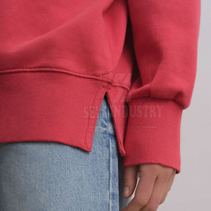 Último estilo invierno cálido ropa casual mujeres palangre sudaderas 100% algodón secado rápido cómodo con logotipo frontal - Product Image 5