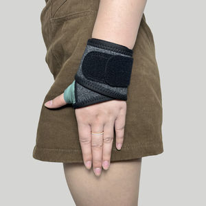 NOUVEAU Attelle de poignet étendue Bracelet rehausseur de pression tricoté Fitness Haltérophilie Sports Protège-poignet Sécurité sportive - Product Image 4