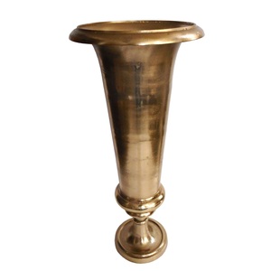 Jarrón de Metal Plateado para Decoración de Bodas, Florero Nórdico de Nuevo Estilo para Nuevas Generaciones, Jarrones Decorativos para Exteriores - Product Image 4