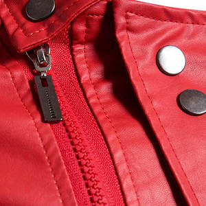 Dernière conception de veste en cuir à manches longues pour hommes enduit de logo personnalisé pour une tenue décontractée bon prix disponible - Product Image 3