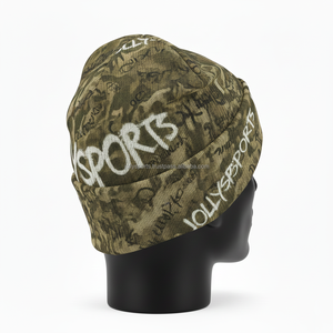 Gorro de invierno para hombre, tejido de alta calidad en algodón y poliéster, 180GSM, colores personalizados, logotipo por sublimación, jacquard. - Product Image 4