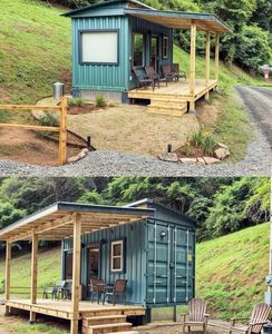 Casa Modular Portátil de 40 pies, de Alta Demanda, Moderna, Tipo Contenedor, con Marco Blanco y Paneles Marrones, Forma Rectangular, USA - Product Image 2