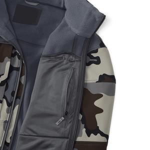 Veste de chasse unisexe en toile enduite de printemps, en peau de mouton, camouflage, respirante, légère, décontractée, bomber - Product Image 6