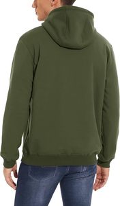 Sweat-shirts à capuche oversize à épaules tombantes, avec logo personnalisé brodé, en polaire pour homme, vente chaude, haute qualité, 220 g - Product Image 3