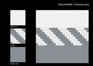 Carreaux de sol en porcelaine pour extérieur, haute résistance, 40x40 cm, 400x400 mm, 16x16 pouces, finition mate, pour parking, allée, terrasse - Product Image 4