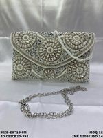 Pochette de Soirée Classique de Luxe Élégante pour Mariages, Galas et Occasions Spéciales – Légère et Confortable