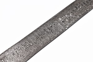Custom Handmade Damascus Blank <b>Billet</b> 12 Inches Damascus <b>Steel</b> Blank <b>Billet</b> for Making Knives - Product Image 3