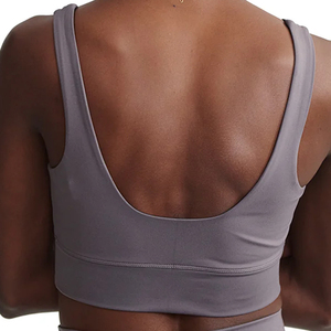 Haute qualité vêtements de Yoga soutien-gorge de sport vêtements de sport Gym Fitness à manches longues haut court soutien-gorge de sport Leggings de gymnastique ensembles d'entraînement pour les femmes - Product Image 5