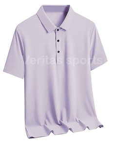 Polo de Color Sólido para Hombre, Camisa Polo de Talla Grande para Adulto, Ropa de Verano, Polo que Absorbe La Humedad, PK 2025 - Product Image 4