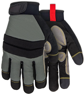 Gants de mécanicien en néoprène, microfibre, cuir synthétique, tissu élastique, vente - Product Image 6