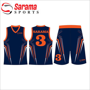Uniforme de basket-ball 100% polyester de meilleure qualité sport uniforme de basket-ball de haute qualité sur mesure, - Product Image 3