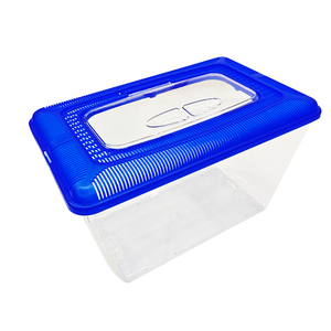 Nuovo arrivo in plastica terrario tarantola involucro piccolo contenitore da cova serbatoio <span class=keywords><strong>di</strong></span> pesce trasparente tartaruga <span class=keywords><strong>acquario</strong></span> per gamberetti - Product Image 4