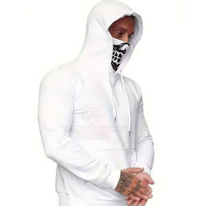 Nouveauté : Vêtements d'extérieur d'hiver, cagoule 100% coton avec fermeture éclair, nouvelle mode pour hommes en gros - Product Image 3