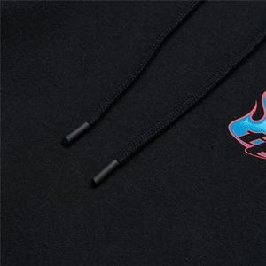 เสื้อฮู้ดดี้ผู้ชาย BlackHoodiesCustom พิมพ์ลายโลโก้ สไตล์ลำลอง ผ้าฝ้าย คอกลม แขนเสื้อแบบดรอปโชว์เดอร์ - Product Image 6