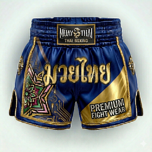 Shorts de Muay Thai Unisexe OEM en Gros, Personnalisables par Sublimation, en Polyester, pour Kickboxing, MMA, Gym, Fabricant de Marques, Faible MOQ - Product Image 3