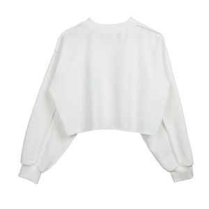 Kivotech Manufacture Sweat-shirt court élégant de qualité supérieure pour femmes conçu avec 100% de haute qualité - Product Image 5