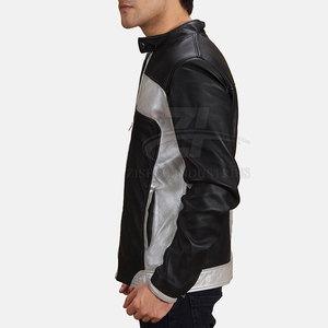 Veste de moto en cuir respirant très vendue Veste de moto en cuir personnalisée OEM - Product Image 3