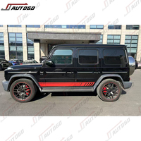 Kit de carrosserie de conversion de modification automobile pour Benz G63 G350 G500 G550 W463A W464 W465 18-25 Mise à niveau vers l'assemblage de pare-chocs G63 AMG
