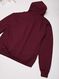 Sweat à capuche zippé surdimensionné uni avec coupe décontractée, sweat à capuche zippé avec étiquette personnalisée pour collection de marque privée - Product Image 4