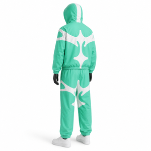 Wholesale Nylon Zip-Up Training Jogging Suits Plus Size Streetwear Polyester Windbreaker for Spring Spring Season <b>Tracksuit</b> - Product Image 6