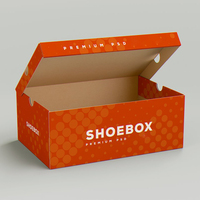Carton de bonne qualité pour le stockage de cadeaux de chaussures Emballage postal personnalisé Boîte en carton ondulé