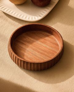 Bol de service en bois naturel de haute qualité pour la salade familiale à un prix abordable par Quality Enterprises - Product Image 1