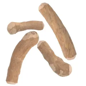 Real Nature Coffee Wood Dog Chew Stick, masticables y juguetes seguros y duraderos para perros