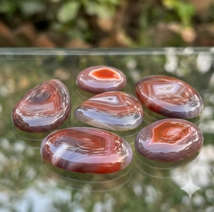 Lote de Piedras Preciosas Sueltas de Ágata Natural de Botsuana con Piedras Hechas a Mano de Alta Calidad Ideales para la Fabricación de Joyas, Artesanía y Diseño - Product Image 3