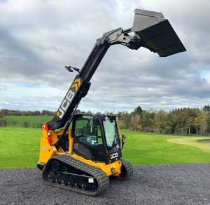 รถตักล้อยางขนาดเล็ก JCB 3TS-8T Teleskid Compact Track Loader – 55 กิโลวัตต์ / 74 แรงม้า - Product Image 4