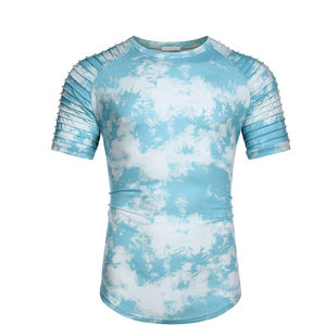 Camiseta ajustada para hombre, silueta suave, contorno moderno, diseño limpio, prenda básica para impresión - Product Image 4