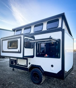 Remolque de Viaje de Lujo Moderno, Autocaravana de Lujo Contemporánea con Suspensión Independiente - Product Image 6