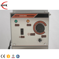 HZPK scelleuse de film de gobelet en plastique pour jus de thé boba petite machine à sceller automatique pour boisson magasin de thé à bulles