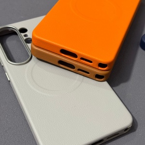 Funda Oficial de Piel de Oveja de Lujo para <span class=keywords><strong>Samsung</strong></span> <span class=keywords><strong>Galaxy</strong></span> S26 S25 S24 S23 S22 S2 <span class=keywords><strong>Plus</strong></span> Ultra, Compatible con Carga Inalámbrica Magnética - Product Image 5