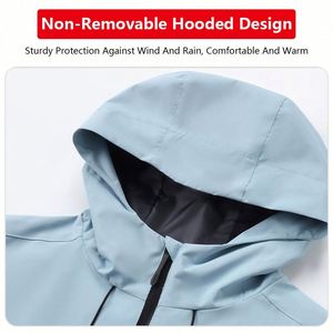 Regalos Empresariales Personalizados, Chaqueta de Trabajo Impermeable para Hombre, Deportiva, de Poliéster, para Invierno, Resistente al Viento, con Logotipo - Product Image 5