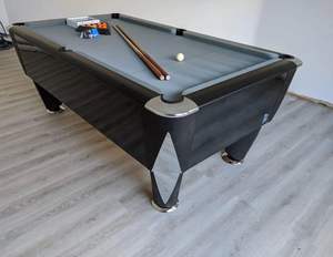 Mesa de Billar de Pizarra de 8 Pies de Alta Calidad con Retorno de Bolas, Descuentos en Mesas de Snooker y Baloncesto - Product Image 6