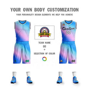 Uniforme de baloncesto personalizado más vendido Ropa deportiva de poliéster BSCI en precio de talla grande para equipos deportivos - Product Image 5