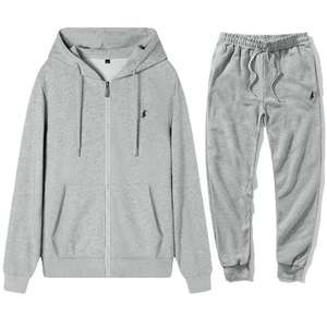 Sweats à capuche classiques de marque, pulls, vestes de sport pour hommes et femmes, cordon de serrage, manches longues, velours, vêtements d'extérieur d'hiver, 2 en 1, léger - Product Image 2