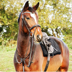 Caballo ecuestre oro rosa detalle brida lujo colorido cuero genuino caballo brida EN LA India - Product Image 1