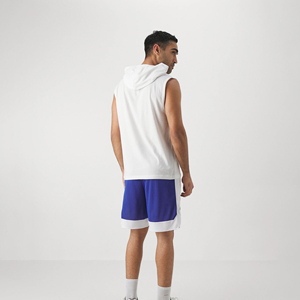 Shorts en mesh respirants, logo personnalisé, prix bas, service OEM, impression, dernière arrivée, taille adulte homme. - Product Image 4