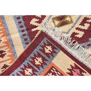 พรมตุรกีโบราณ ขนาด 2.9x4 ฟุต สีเบจ พรมขนสัตว์แบบตะวันออก - Product Image 4