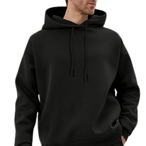 ชุดเสื้อนอกสวมหัวมีฮู้ดผ้าฟลีซสำหรับผู้ชายชุดวิ่งออกกำลังกาย2ชิ้นแบบปรับแต่งได้สำหรับฤดูหนาว - Product Image 3