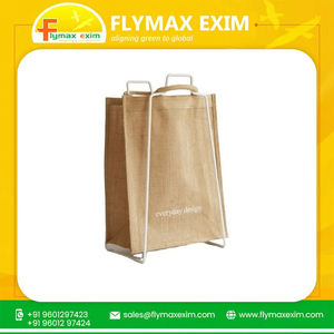 <b>Large</b> Jute Tote <b>Bag</b> Embrace Eco-Fashion Reusable High-Quality Natural Jute Shopping <b>Bags</b> for Everyday Use - Product Image 6